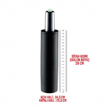 100'lük Siyah Ofis Koltuğu Amortisörü